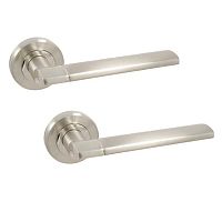 Ручки на розеті APECS H-0492-Z NIS нікель матовий